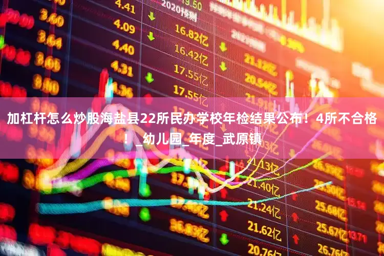 加杠杆怎么炒股海盐县22所民办学校年检结果公布！4所不合格！_幼儿园_年度_武原镇